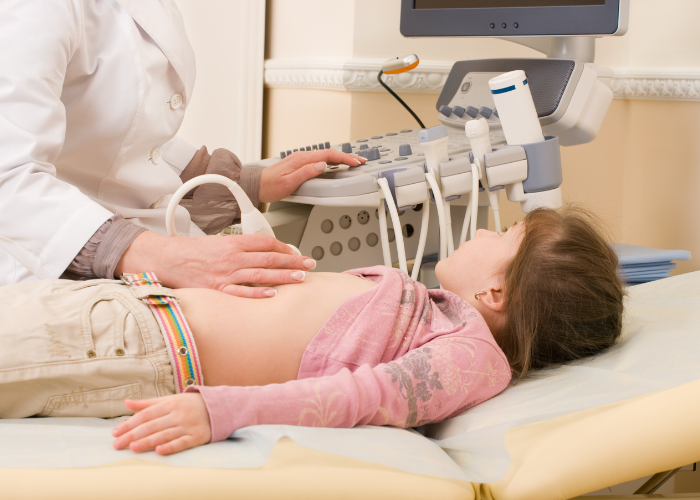 gyermekradiológia-hasi ultrahang